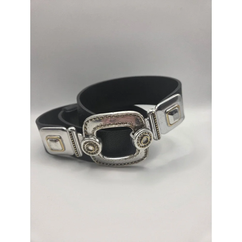 Chico's Leather Belt Womens S/M 35
